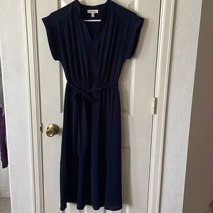 Navy work dress